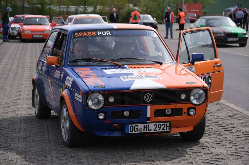 Roland Rallye gestern vor den Toren Nordhausens