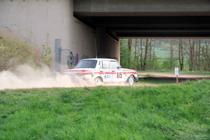 Roland Rallye gestern vor den Toren Nordhausens