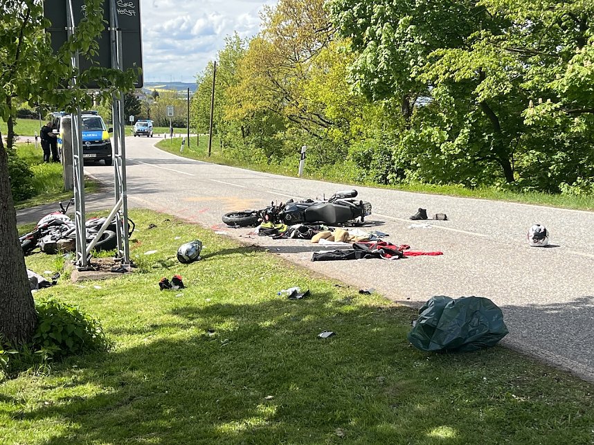 Schwerer Unfall am Kyffh&auml;user