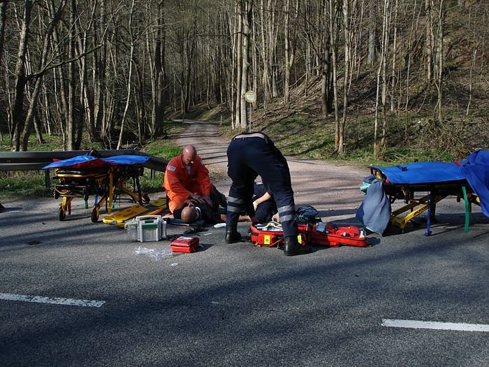 Schwerer Unfall