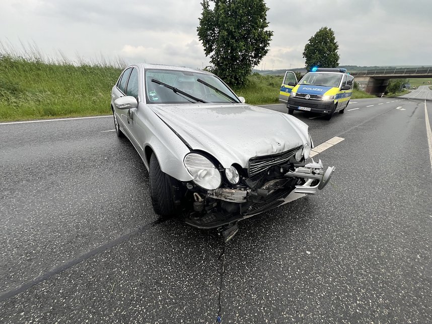 Nach der Amokfahrt eines Betrunkenen heute Abend