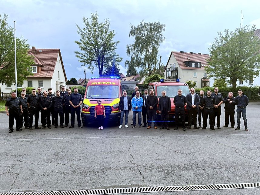 Neues Fahrzeug f&uuml;r die Leinefelder Feuerwehr