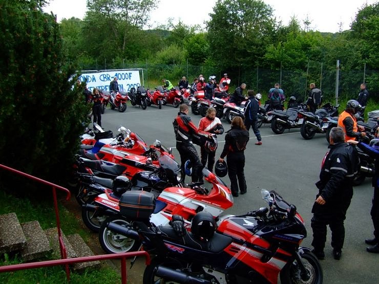 Hondafreunde treffen sich