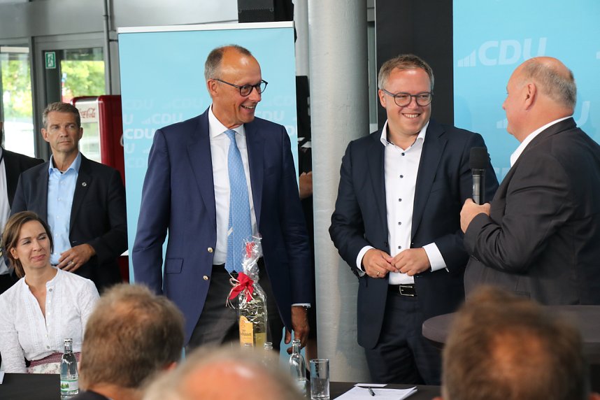 Wahlkampfauftakt mit Friedrich Merz