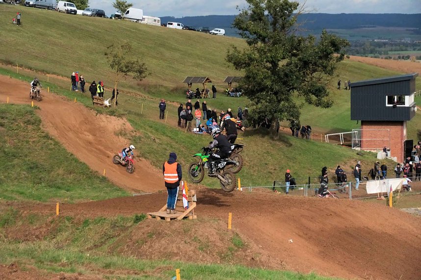 Peter Blei unterwegs beim Motorcross