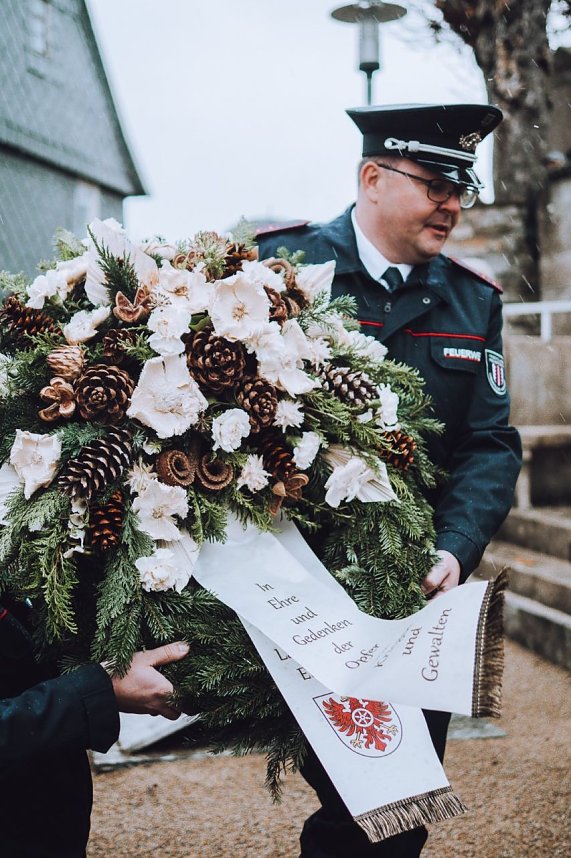 Stadt und Landkreis gedachten Kriegsopfern
