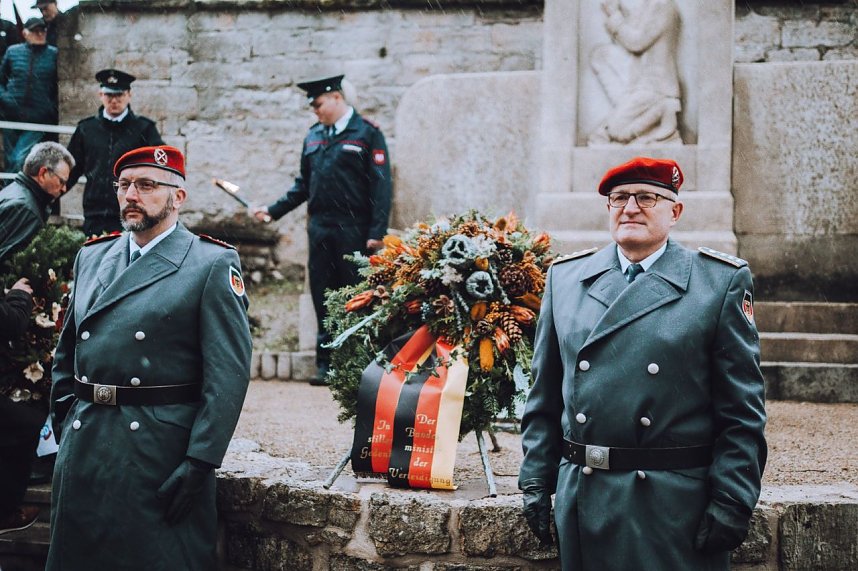Stadt und Landkreis gedachten Kriegsopfern