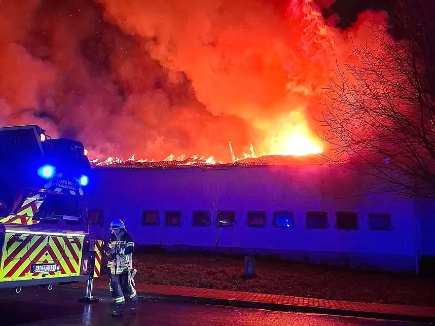 Gro&szlig;brand in Steinheuterode