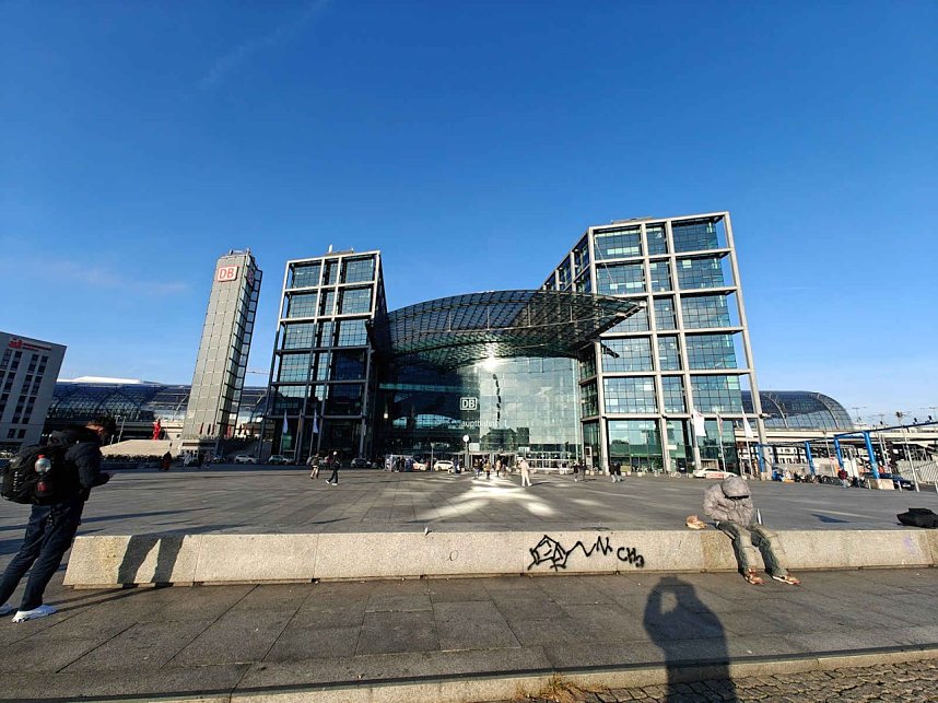 Peter Blei unterwegs in Berlin