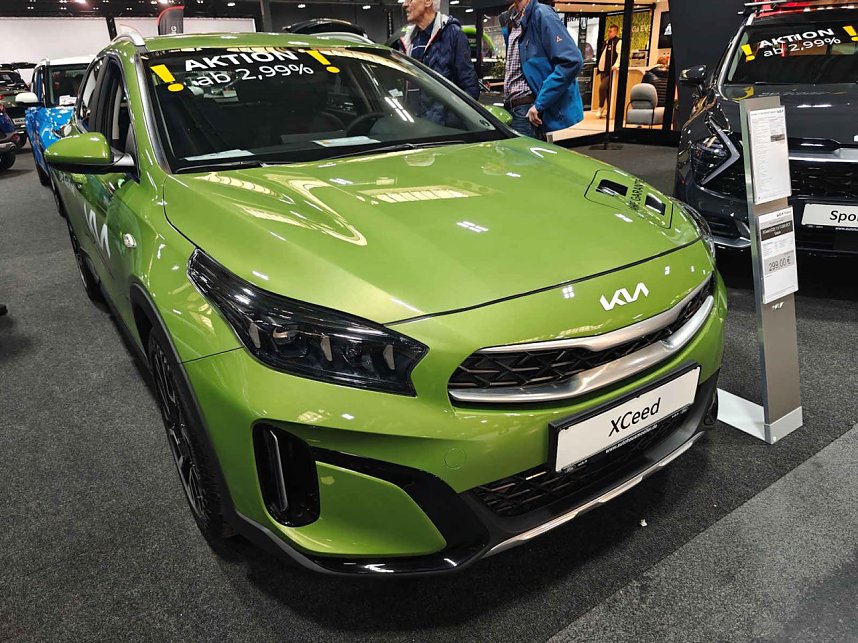 Peter Blei unterwegs auf der Automesse Erfurt