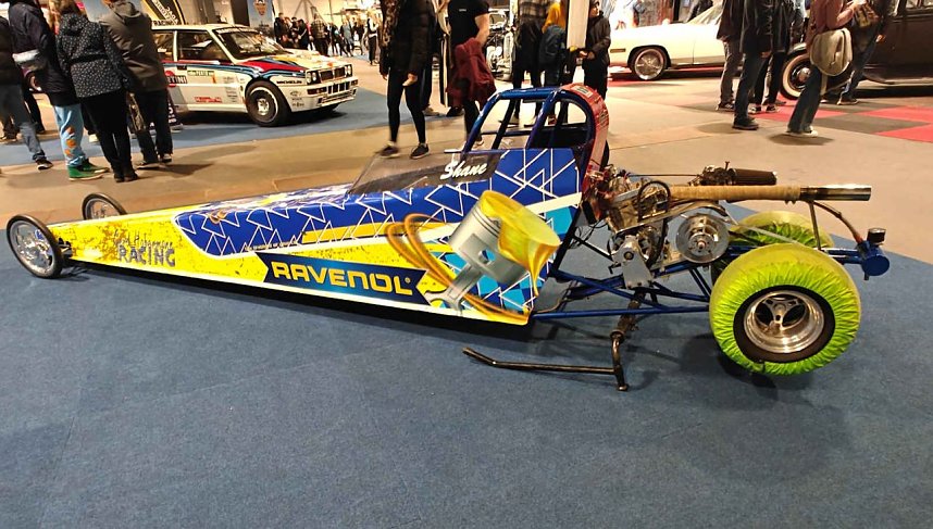 Peter Blei unterwegs auf der Automesse Erfurt