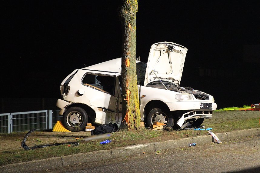 Schwerer Verkehrsunfall am Abend
