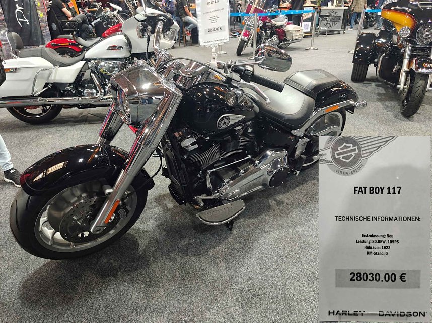 Peter Blei auf der Motorradmesse Erfurt