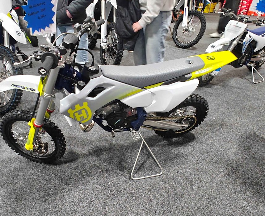 Peter Blei auf der Motorradmesse Erfurt