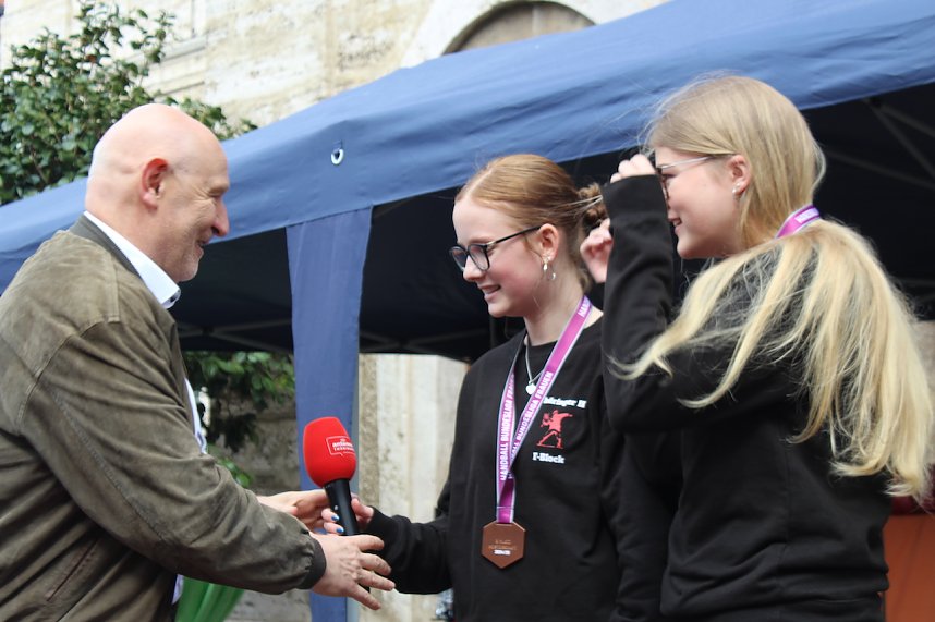 Empfang der Europacup-Siegerinnen in Bad Langensalza