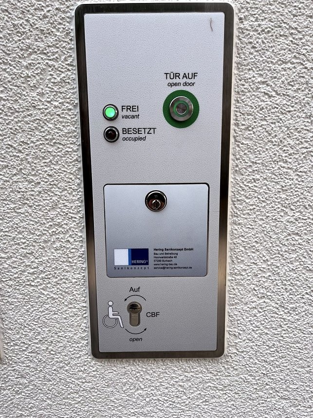 Neues &ouml;ffentliches WC in Worbis er&ouml;ffnet