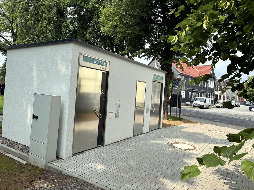 Neues &ouml;ffentliches WC in Worbis er&ouml;ffnet