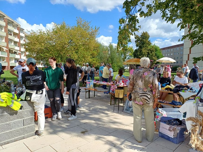 Flohmarkt in Leinefelde