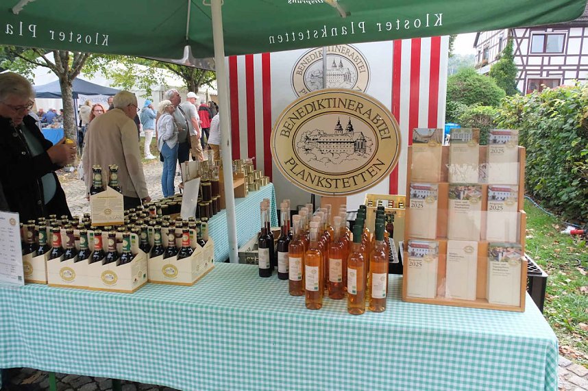 Peter Blei unterwegs beim Klostermarkt in Walkenried