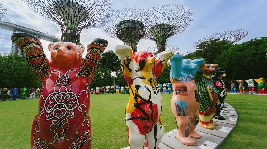 Von Berlin nach Singapur