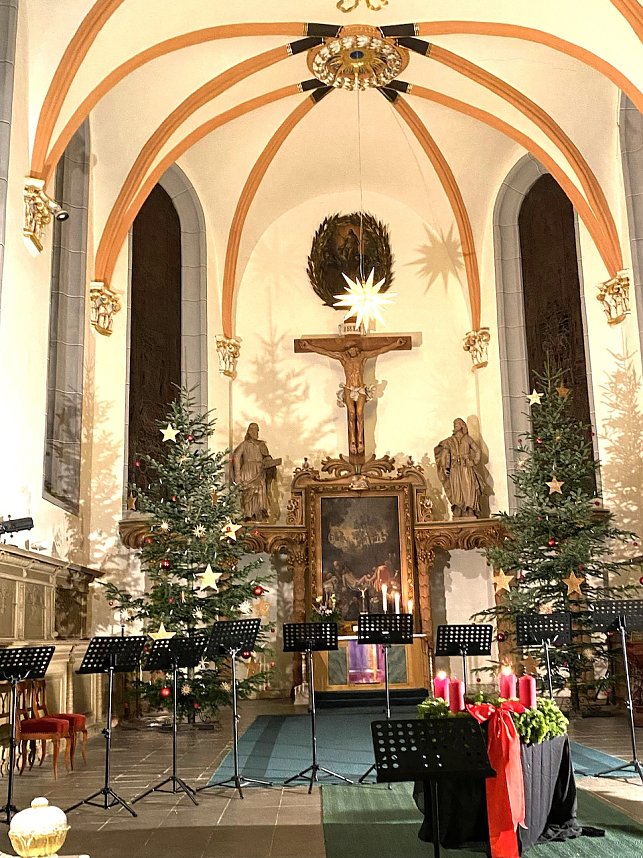 3. Foto J. S.  Bachs Weihnachtsoratorium und  G.F. H&auml;ndels Messias in der Trinitatiskirche in Sondershausen