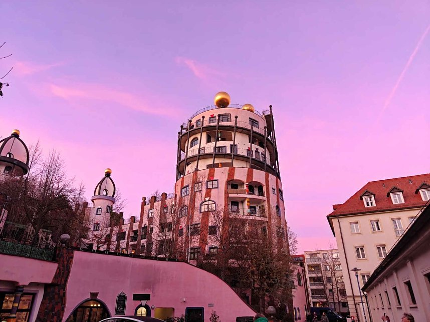 Peter Blei unterwegs in Magdeburg