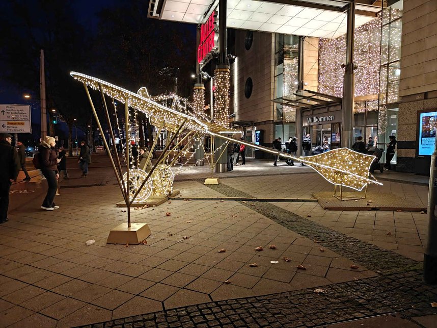 Peter Blei unterwegs in Magdeburg