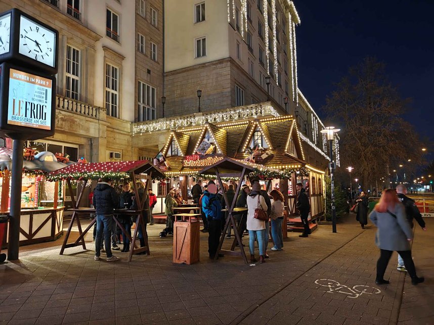 Peter Blei unterwegs in Magdeburg