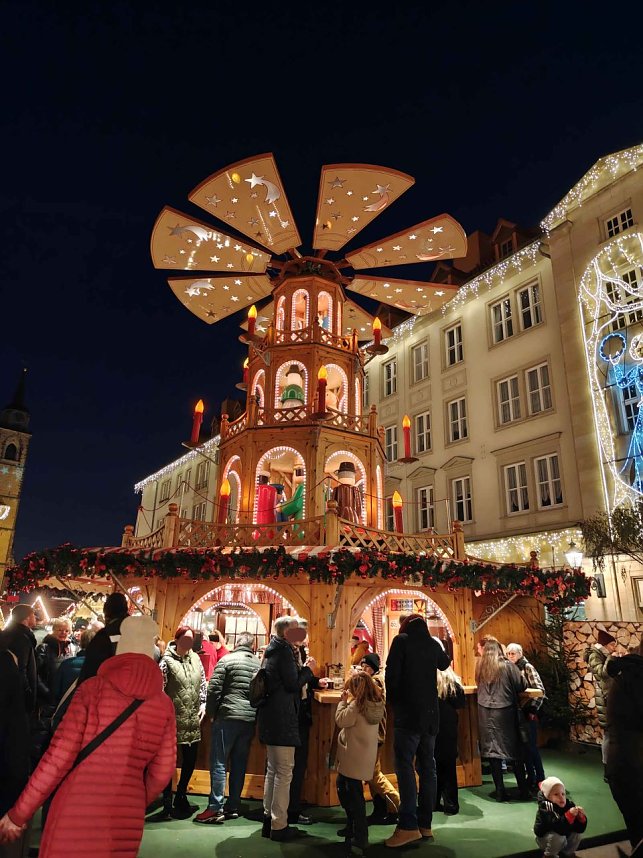 Peter Blei unterwegs in Magdeburg