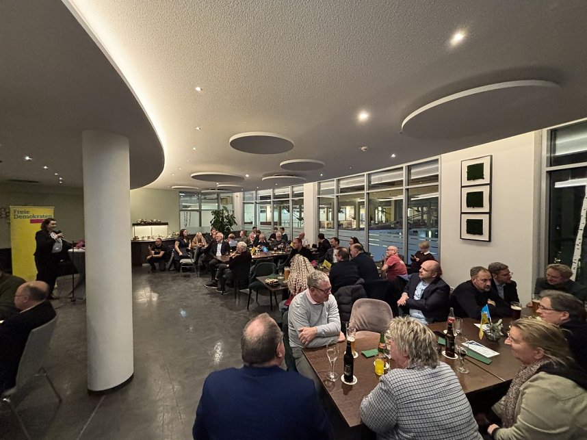 Dreik&ouml;nigstreffen der FDP in Heiligenstadt