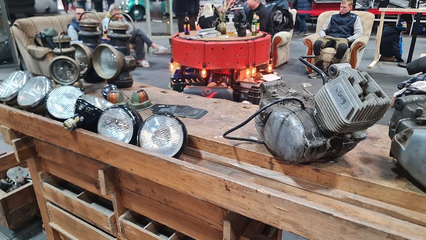 Jede Menge Oldtimer gab es am Wochenende in Erfurt zu sehen.