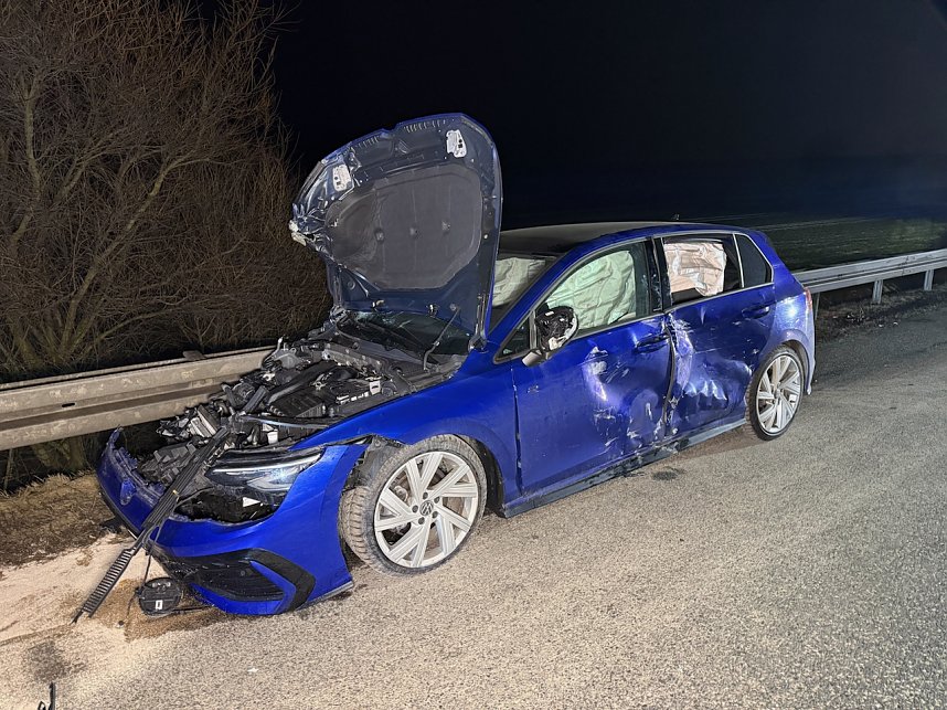 Schwerer Unfall auf der A38