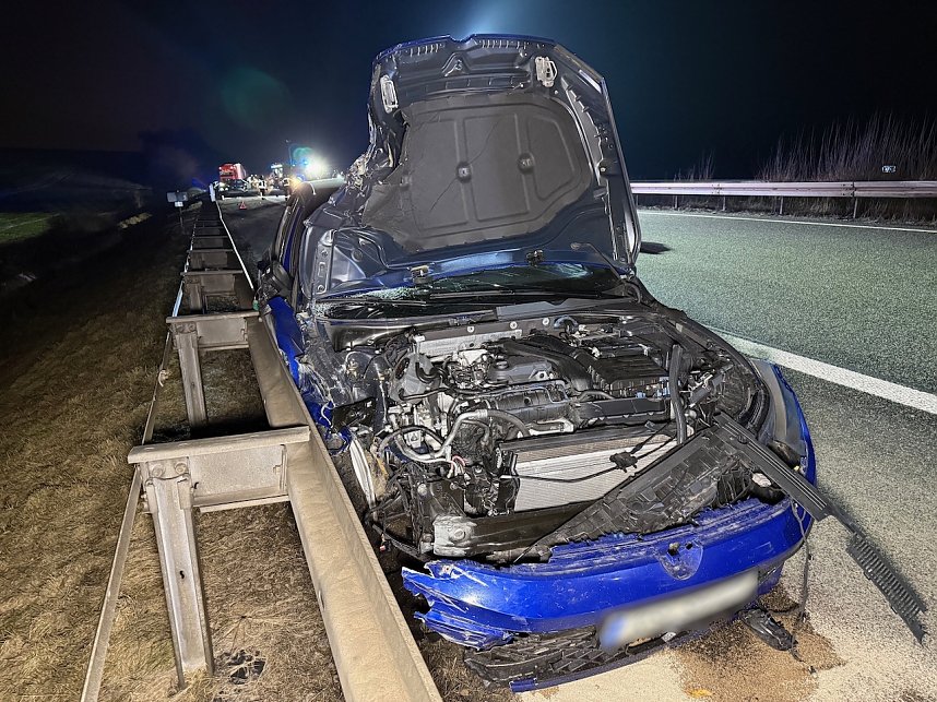 Schwerer Unfall auf der A38