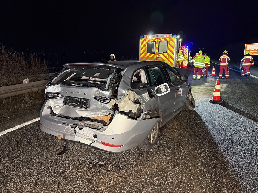 Schwerer Unfall auf der A38