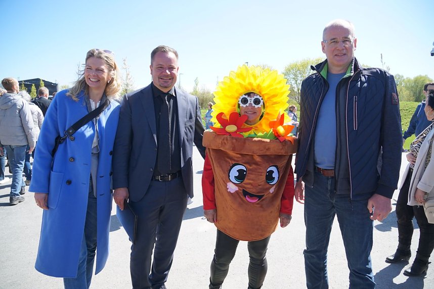 Impressionen von derEr&ouml;ffnung der Landesgartenschau in Leinefelde. 