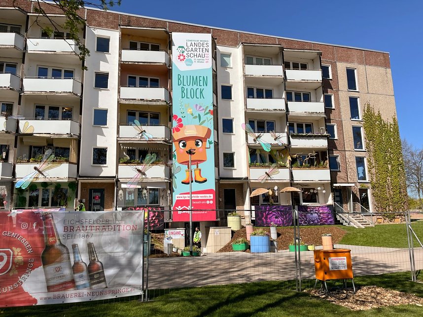 Impressionen von der Er&ouml;ffnung der Landesgartenschau in Leinefelde.