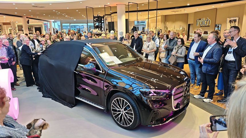 Gro&szlig;es Interesse auch f&uuml;r den neuen GLC