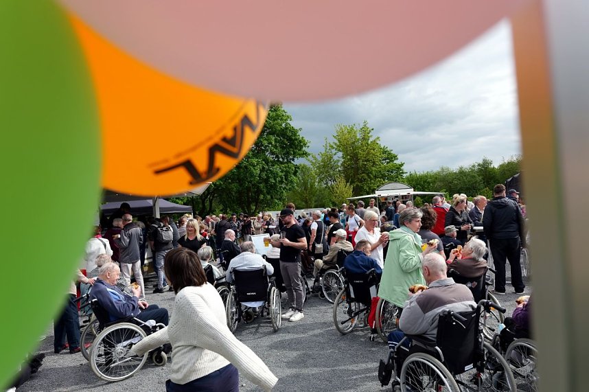 &Uuml;ber Tausend G&auml;ste waren bei der Dankesch&ouml;n-Veranstaltung auf dem Gel&auml;nde der Landesgartenschau in Leinefelde-Worbis. 