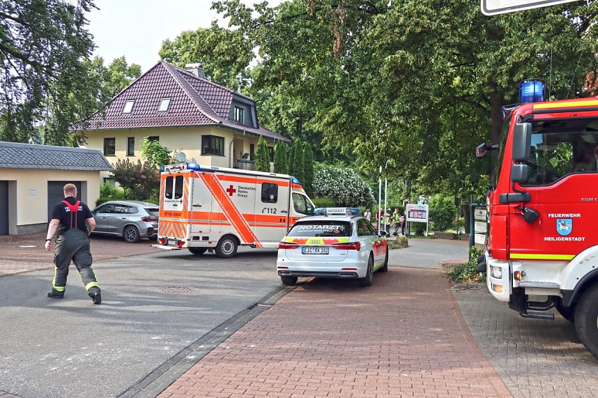 Unfall am Felgentor in Heilbad Heiligenstadt