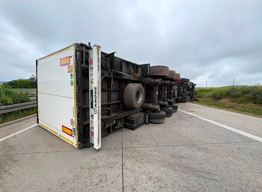 Unfall auf der A 38