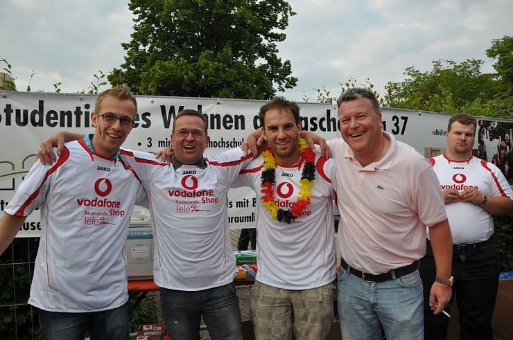 Public Viewing auf den Petersberg