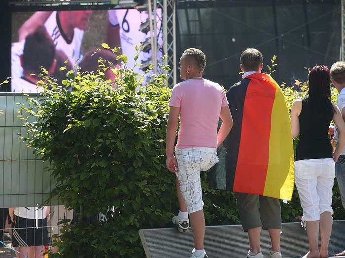 WM-Stimmung auf dem Berg