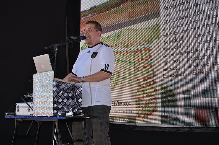 Public Viewing auf den Petersberg