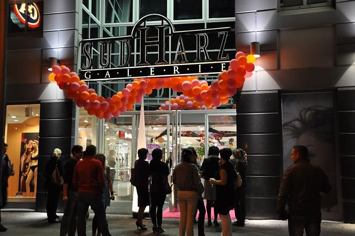 Geburtstagsfeier in der Galerie