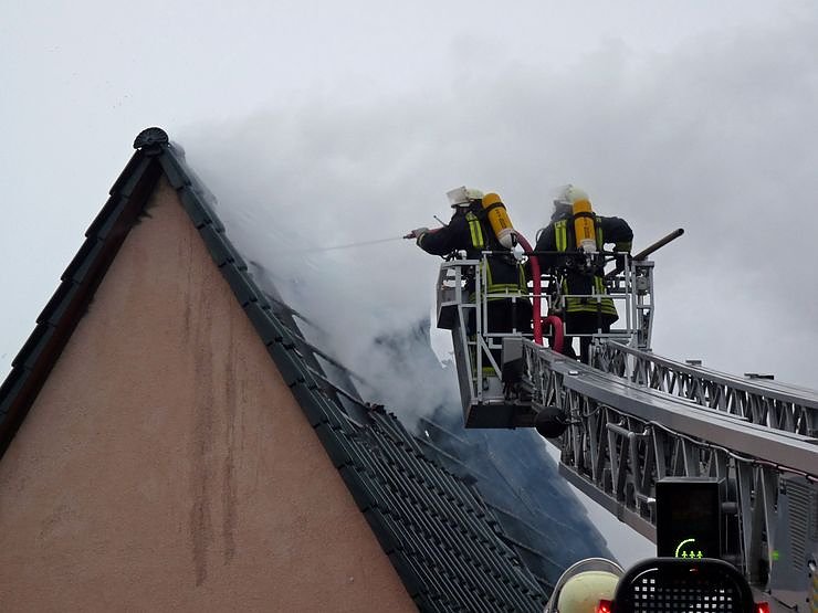 Wohnhausbrand Hospitalstra&szlig;e