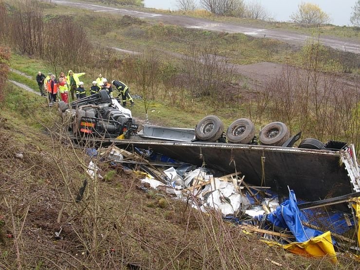 Unfall auf der A 38