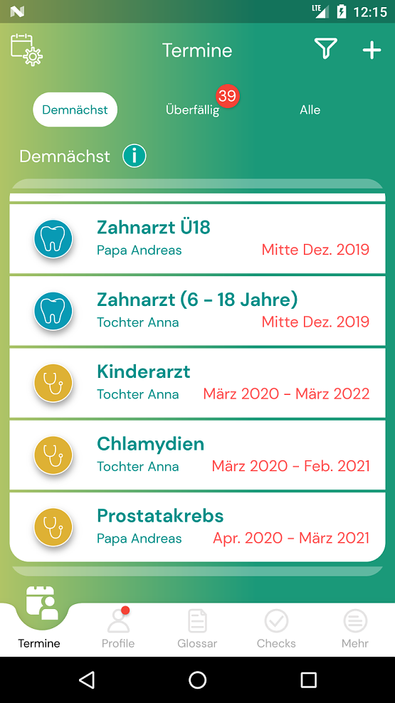 Bild: APPzumARZT_Android_Screenshot