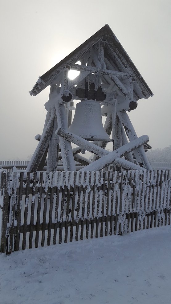 Bild: Friedensglocke auf dem Fichtelberg